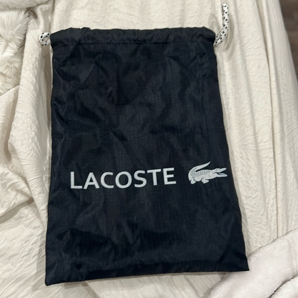 Lacoste nylon dust bag